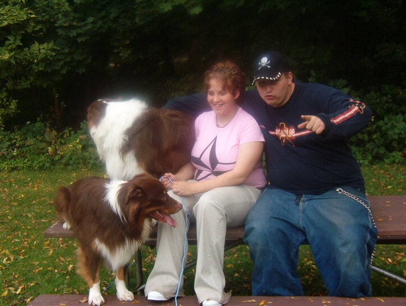 Justin,Mandy,Slinger and Buster