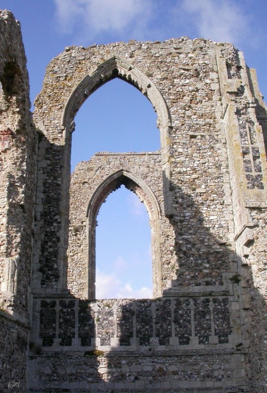 Leiston Abbey arches
