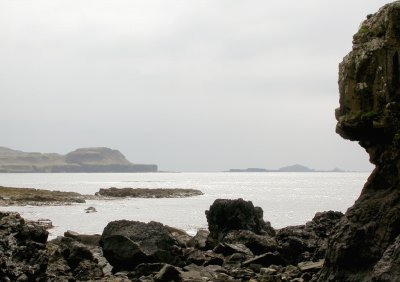 Treshnish Head from Mornish shore