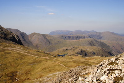 Esk Hawse, Picadilly circus of the central fells