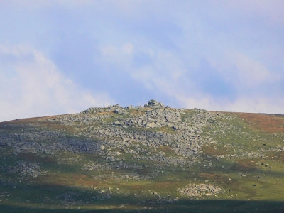 south east slope up to Hare Tor