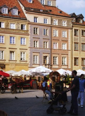 Rynek - restored as the centre of carefree enjoyment for all