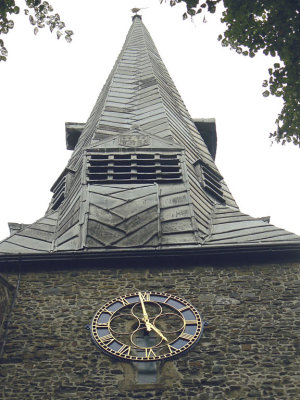 clock and steeple
