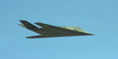 F-117 Flyby