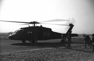 Boarding A Blackhawk