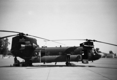 Chinook Preparing To Fly
