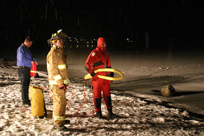 Ice Rescue Training / North Stonington / Connecticut / Feb 2007