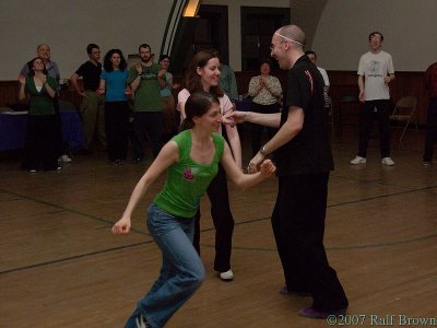 Is Jen giving Shawn the run-around? :-)