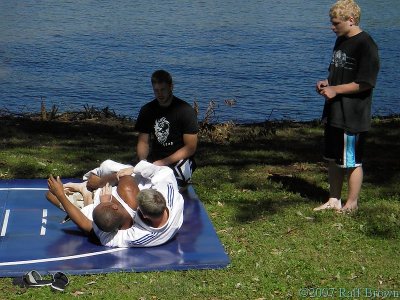 Martial arts demonstration