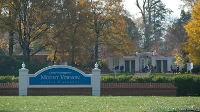 Arriving at Mount Vernon