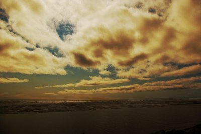 Clouds on the Bering Sea