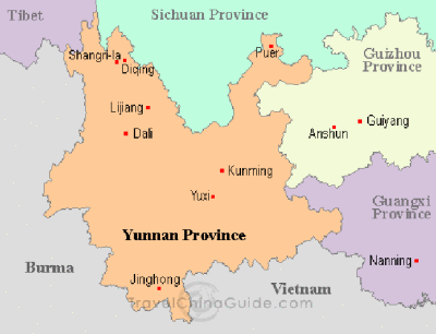 Yunnan Province of Southwest China 003yunnan.gif