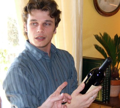 Pilou is not too sure about this California wine.