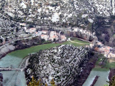 Cirque de Navacelles - you can see the terraced farming