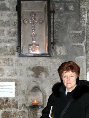 Sarah with Cross from Charlemagne.