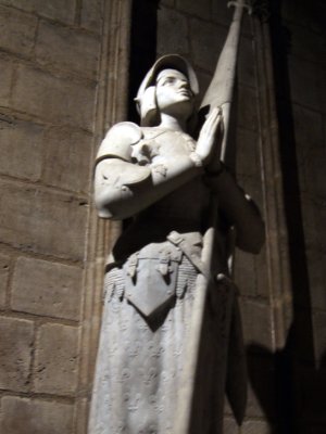 Jean d'Arc again in Notre Dame.