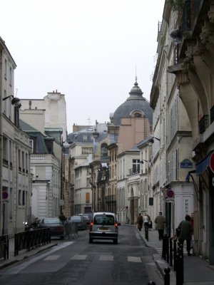 Street in Paris.
