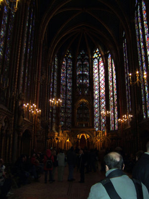 More St Chappelle interior.