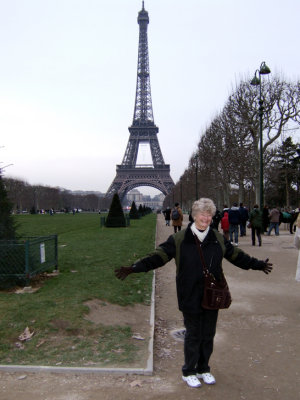 Rill at the Eiffel Tower.