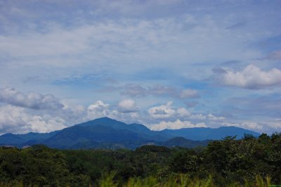 driving along the hills/mountains