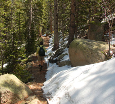 Lawn Lake trail