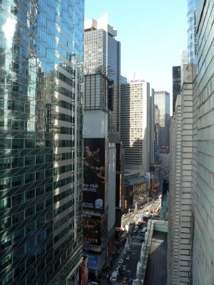 View from the balcony