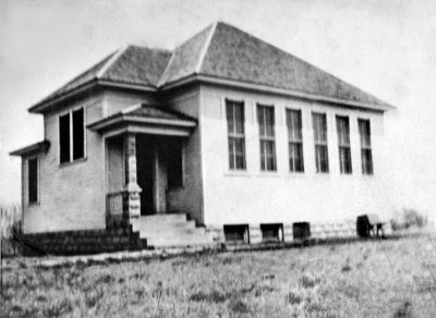 Country School Attended by Hultquist Sisters