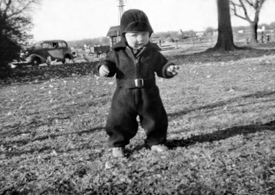 Tootie in Yard - Villisca