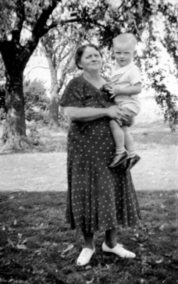 Grandma Mary Holding Deane