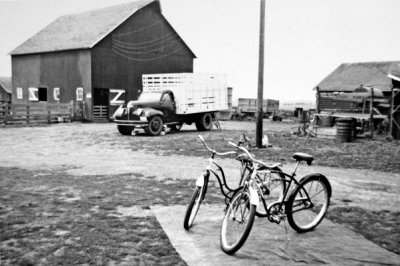 Cherry Street Farm with '47 Studebaker Truck