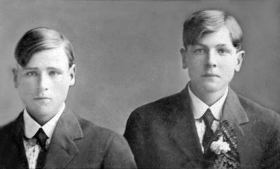 Verner and Walter Nelson (Twins)