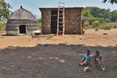 Children Playing in the Gumede Homestead
