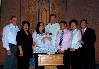 Jadenne Makia's Baptismal