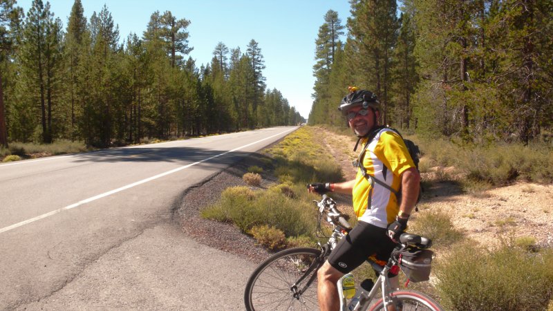 On the road to Diamond Lake