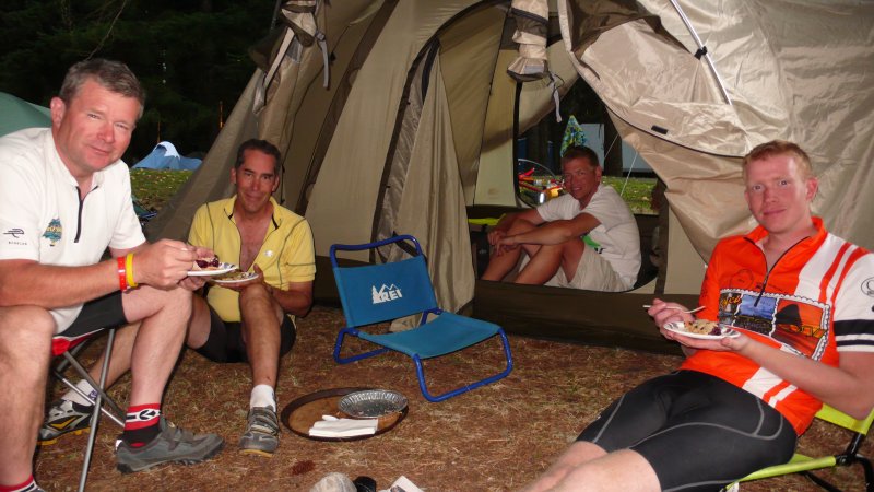 Blackberry pie purchased from locals at Dorena Lake