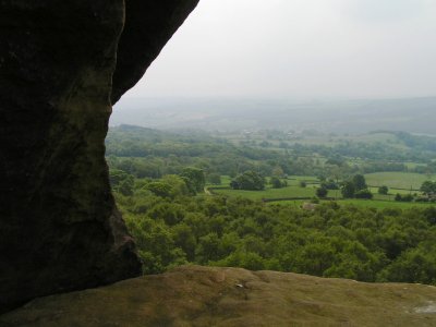 View from Brimham Rocks