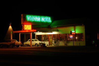 The Wigwam at Night