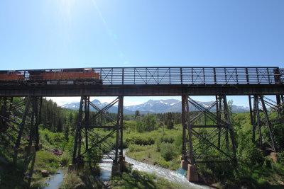 Bridge at East Glacier