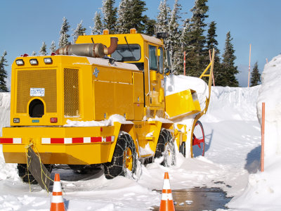 The Big Yellow Snow Plow!