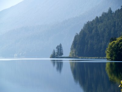 Lake Crescent in the Morning Light