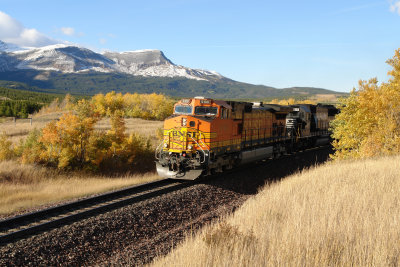 Autumn Crossing at West Bison, MT