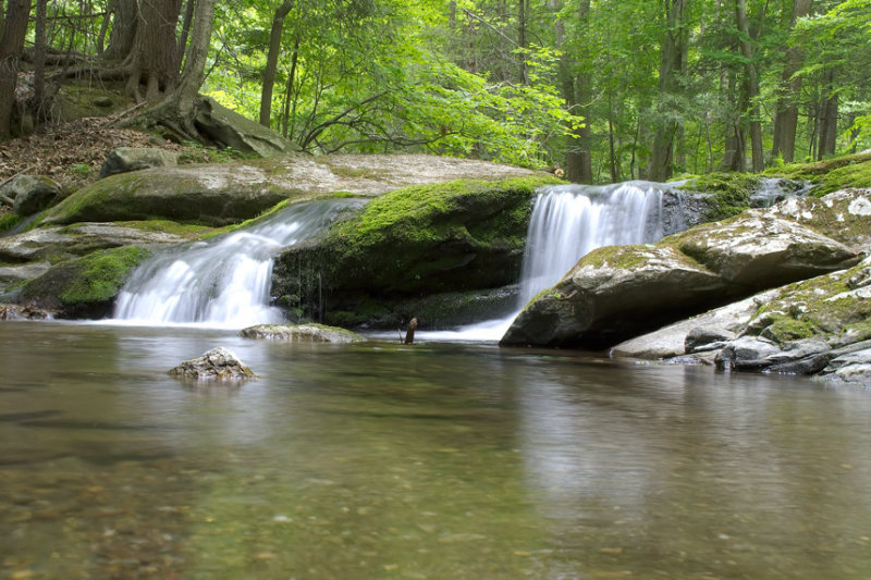 Water falls
