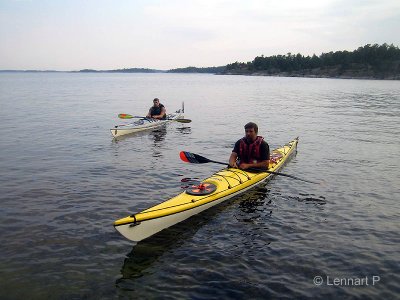 Urban berättar lite inför säkerhets övningarna.