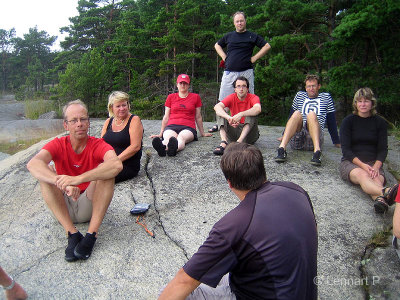 Morgonsamling med temat paddla spårlöst