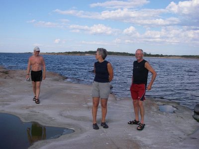 vandring Bengt, Maj och  Lars