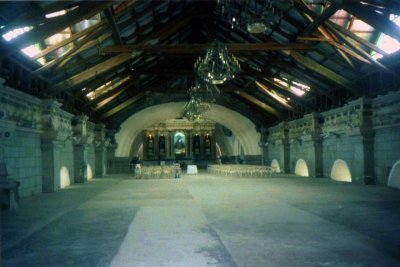 Bacolor Church interior