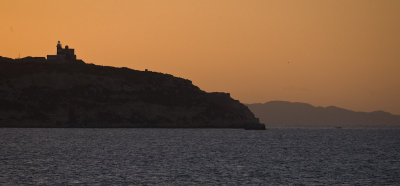 Arriving in Sardinia at Sunrise