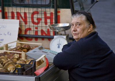 Lucca Mushroom Vendor