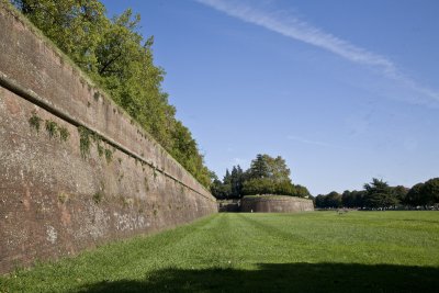 Lucca Fortified Wall Outside