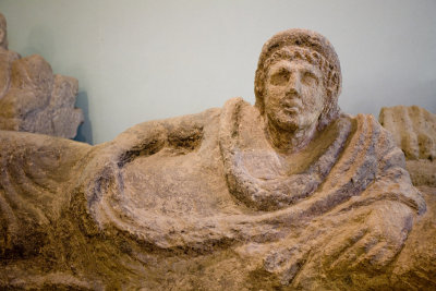 Etruscan Museum in Tarquinia - Sarcophagus (2)